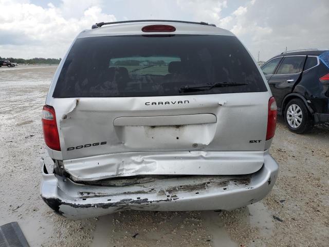 1D4GP45RX6B592984 - 2006 DODGE CARAVAN SXT SILVER photo 6