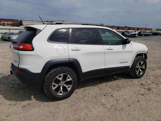 1C4PJMBS0EW218655 - 2014 JEEP CHEROKEE TRAILHAWK WHITE photo 3