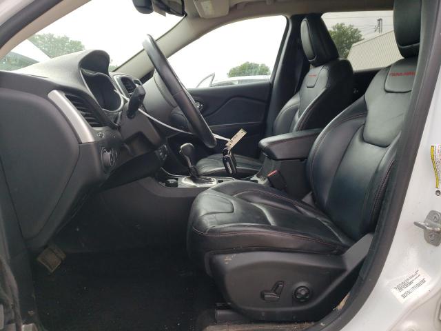 1C4PJMBS0EW218655 - 2014 JEEP CHEROKEE TRAILHAWK WHITE photo 7