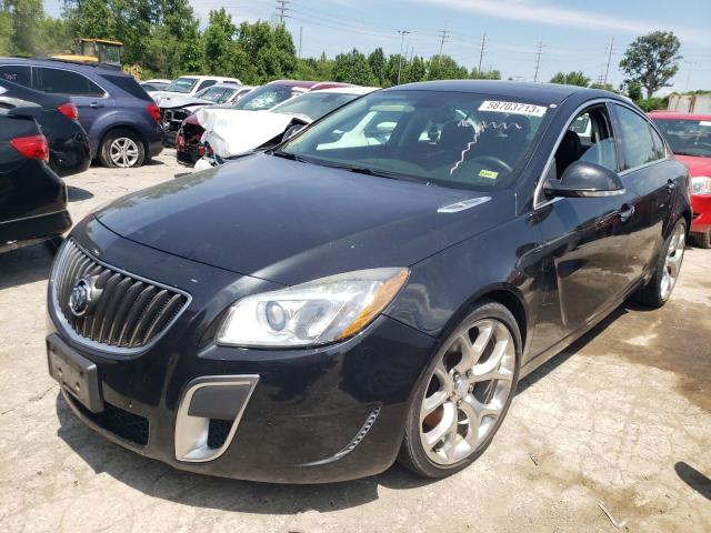 2G4GV5GV8C9191820 - 2012 BUICK REGAL GS Қара фото 1