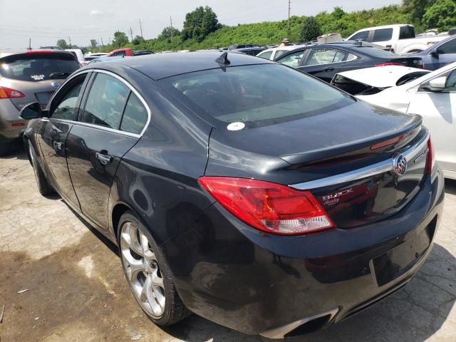 2G4GV5GV8C9191820 - 2012 BUICK REGAL GS Қара фото 2