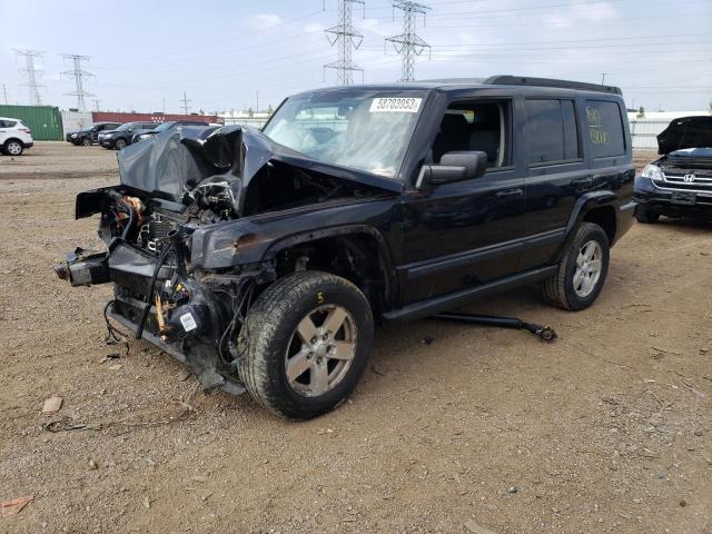 1J8HG48K27C697703 - 2007 JEEP COMMANDER 黑色 照片 1