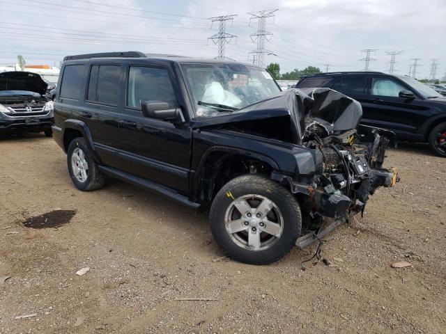 1J8HG48K27C697703 - 2007 JEEP COMMANDER BLACK photo 4