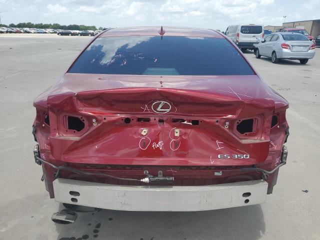 58ABK1GG1JU082900 - 2018 LEXUS ES 350 RED photo 6