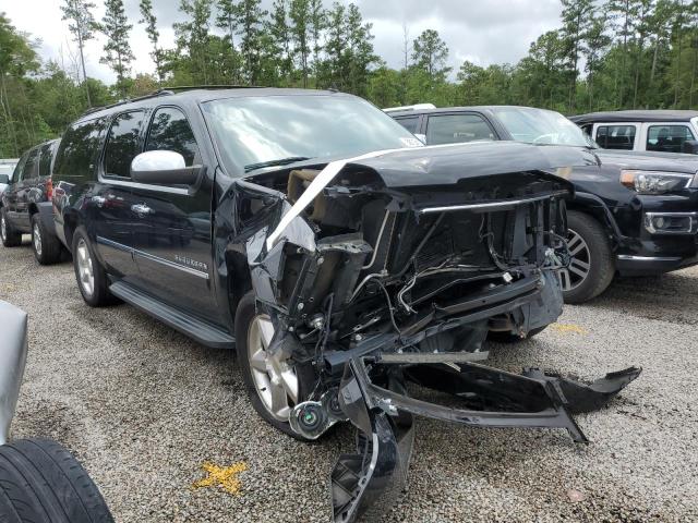 1GNSCKE09DR368786 - 2013 CHEVROLET SUBURBAN C1500 LTZ BLACK photo 4