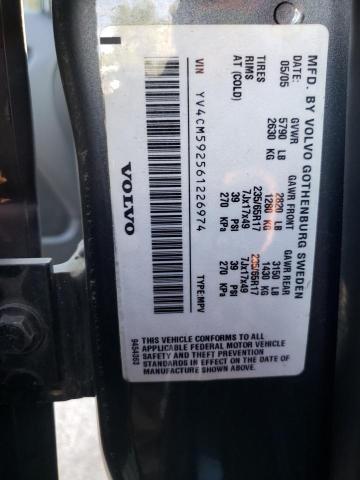 YV4CM592561226974 - 2006 VOLVO XC90 BLUE photo 13