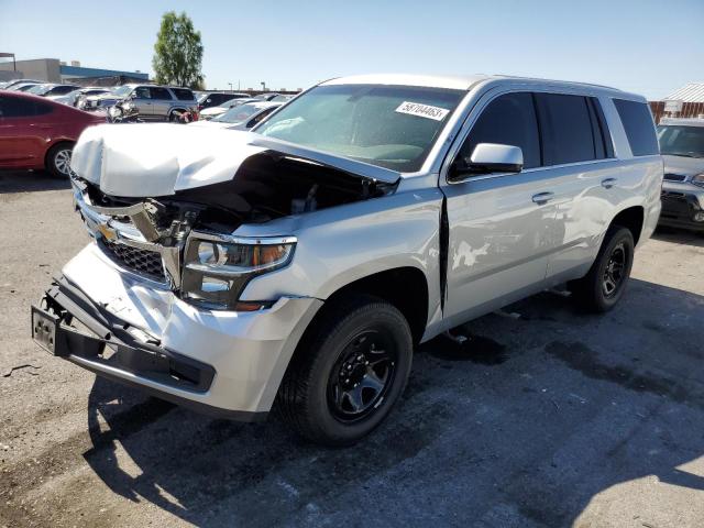 1GNLCDECXKR317837 - 2019 CHEVROLET TAHOE POLICE SILVER photo 1