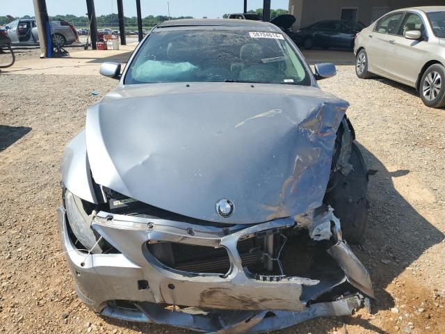 WBAEH73484B190840 - 2004 BMW 645 CI AUTOMATIC SILVER photo 5
