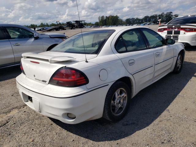 1G2NW52E14C130954 - 2004 PONTIAC GRAND AM GT WHITE photo 4