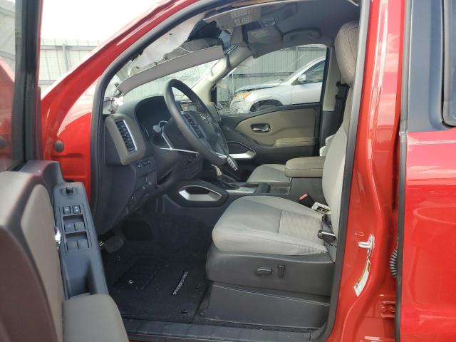 1N6ED1EKXNN691166 - 2022 NISSAN FRONTIER S RED photo 7