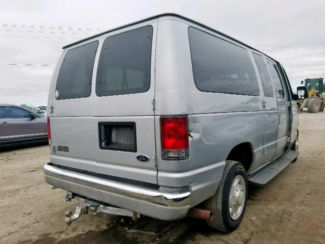 1FBNE31L04HA11447 - 2004 FORD ECONOLINE E350 SUPER DUTY WAGON  photo 4