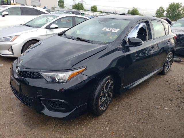 JTNKARJE6JJ568104 - 2018 TOYOTA COROLLA IM BLACK photo 1