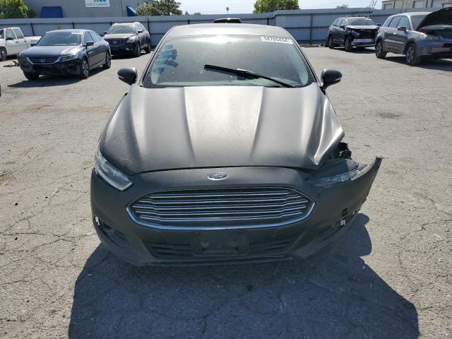 3FA6P0H95ER103307 - 2014 FORD FUSION SE GRAY photo 5