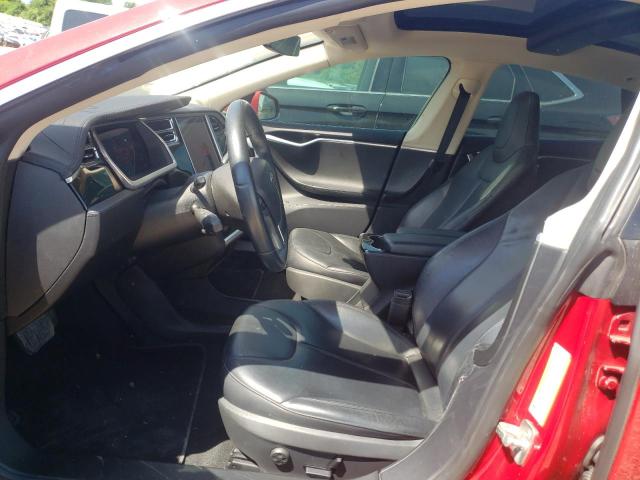 5YJSA1CN5DFP08383 - 2013 TESLA MODEL S Qırmızı foto 7