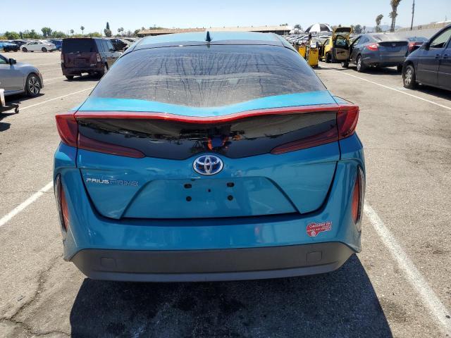 JTDKARFP7H3032274 - 2017 TOYOTA PRIUS PRIM TEAL photo 6