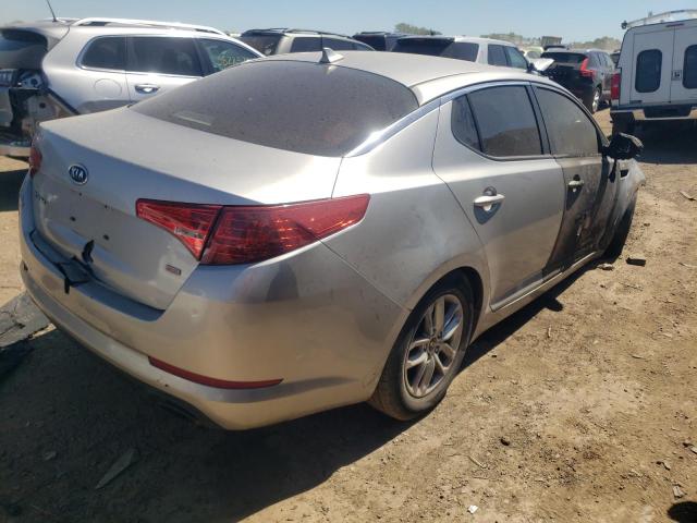 KNAGM4A72B5079969 - 2011 KIA OPTIMA LX SILVER photo 3