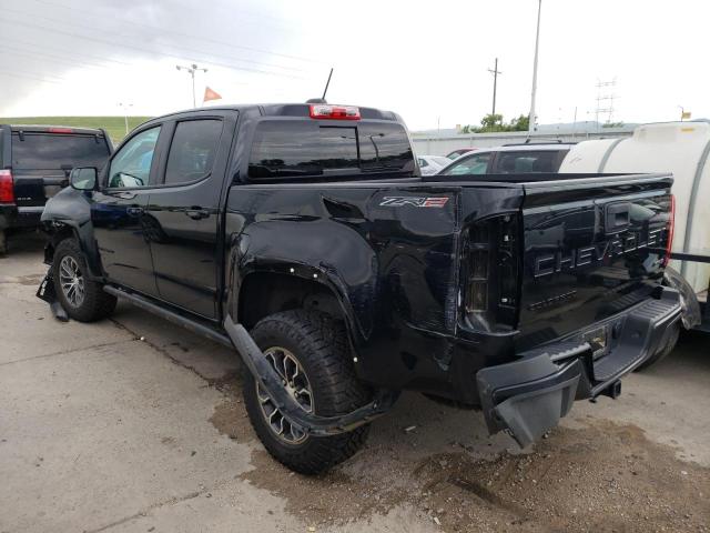 1GCGTEEN3N1289691 - 2022 CHEVROLET COLORADO ZR2 BLACK photo 2