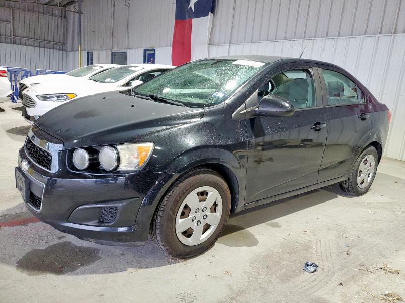 1G1JA5SH9E4239363 - 2014 CHEVROLET SONIC LS BLACK photo 1