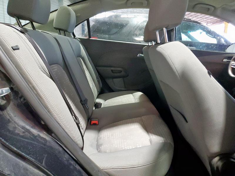 1G1JA5SH9E4239363 - 2014 CHEVROLET SONIC LS BLACK photo 10