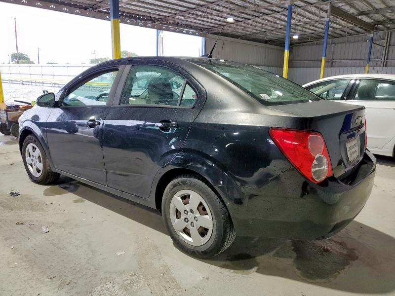 1G1JA5SH9E4239363 - 2014 CHEVROLET SONIC LS BLACK photo 2