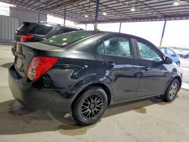 1G1JA5SH9E4239363 - 2014 CHEVROLET SONIC LS BLACK photo 3