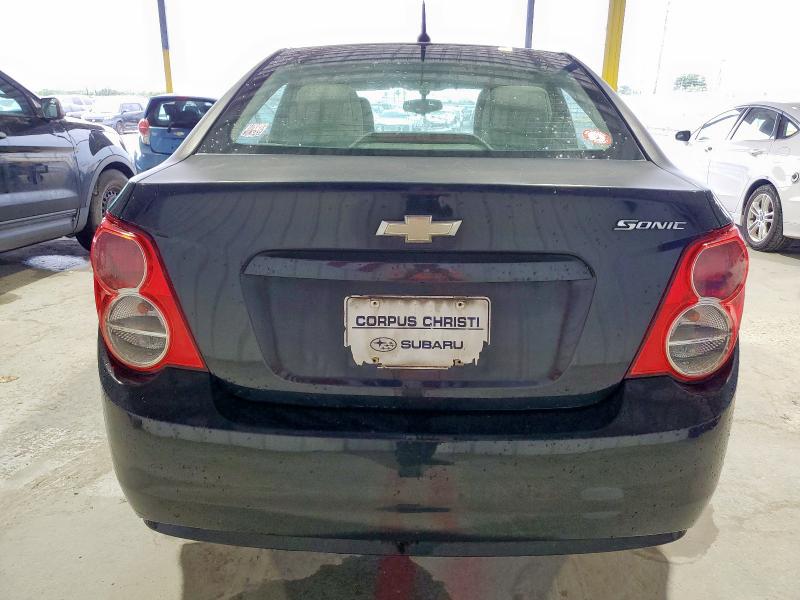 1G1JA5SH9E4239363 - 2014 CHEVROLET SONIC LS BLACK photo 6