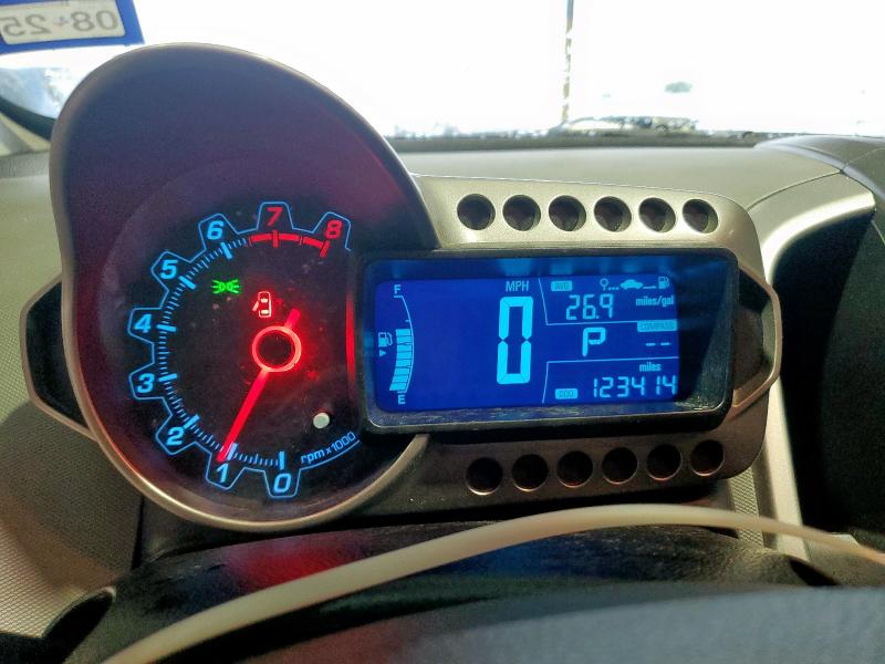 1G1JA5SH9E4239363 - 2014 CHEVROLET SONIC LS BLACK photo 9