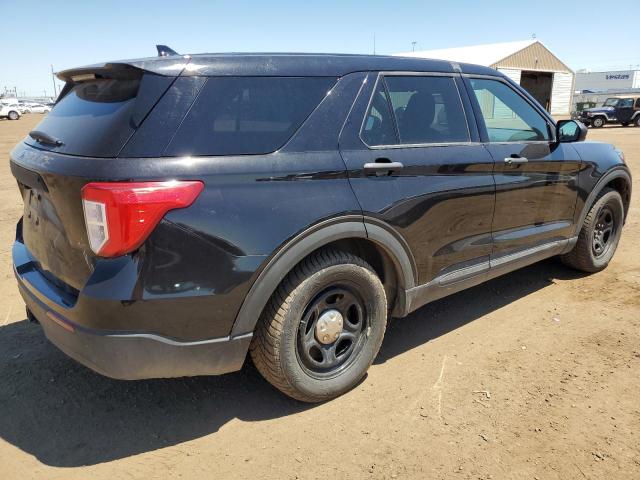 1FM5K8AC2LGA83431 - 2020 FORD EXPLORER POLICE INTERCEPTOR BLACK photo 3