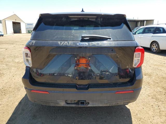 1FM5K8AC2LGA83431 - 2020 FORD EXPLORER POLICE INTERCEPTOR BLACK photo 6