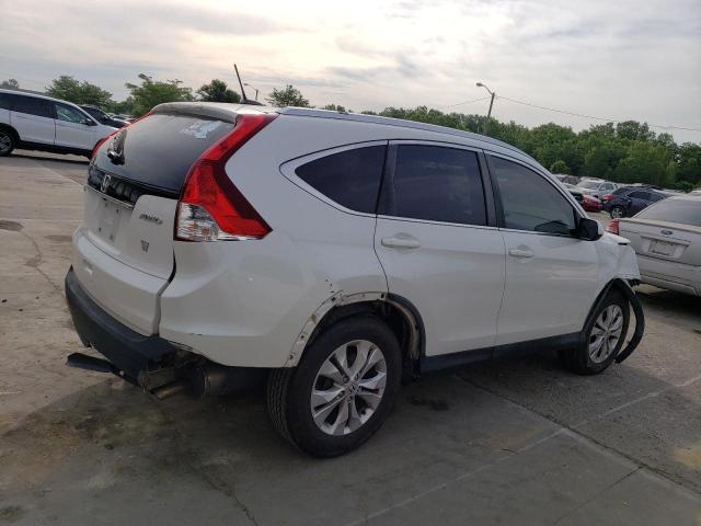 5J6RM4H72EL117633 - 2014 HONDA CR-V EXL WHITE photo 3