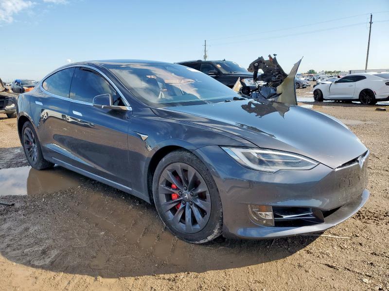 5YJSA1E47KF341410 - 2019 TESLA MODEL S GRAY photo 4