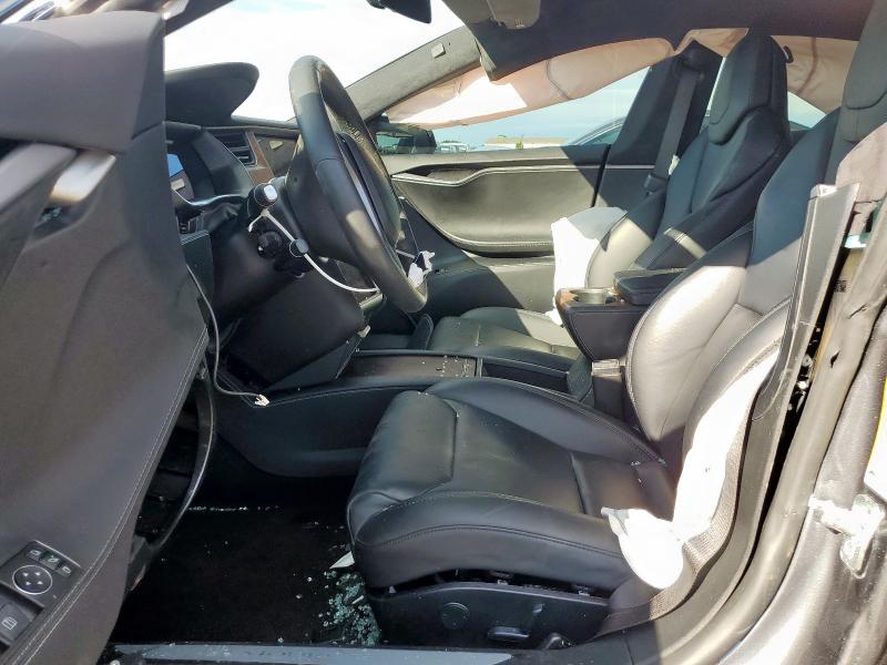 5YJSA1E47KF341410 - 2019 TESLA MODEL S GRAY photo 7