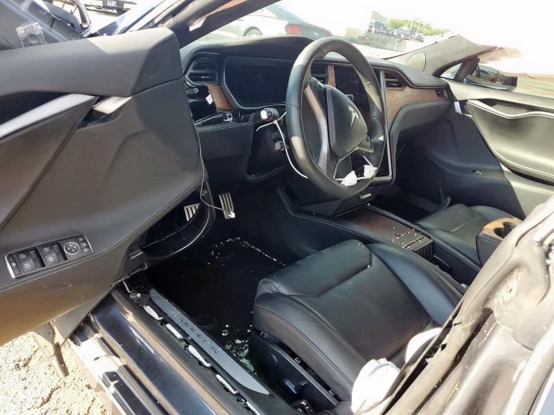 5YJSA1E47KF341410 - 2019 TESLA MODEL S GRAY photo 8