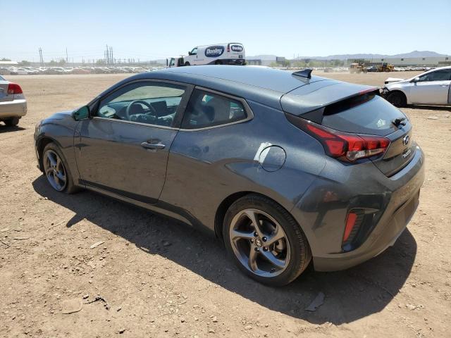 KMHTG6AF1KU019906 - 2019 HYUNDAI VELOSTER BASE GRAY photo 2