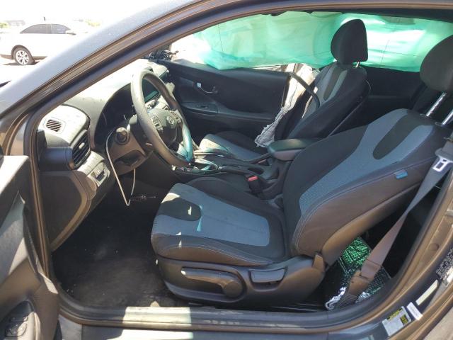 KMHTG6AF1KU019906 - 2019 HYUNDAI VELOSTER BASE GRAY photo 7