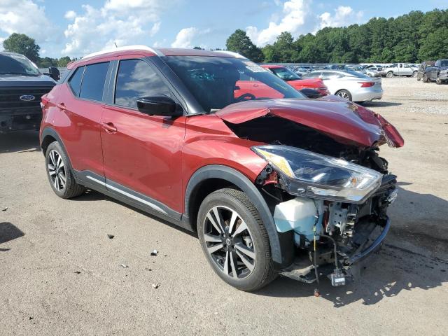 3N1CP5CU2KL551057 - 2019 NISSAN KICKS S RED photo 4