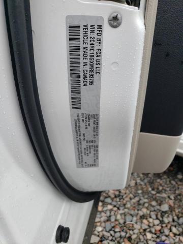 2C4RC1BGXMR593795 - 2021 CHRYSLER PACIFICA TOURING L თეთრი ფოტო 13