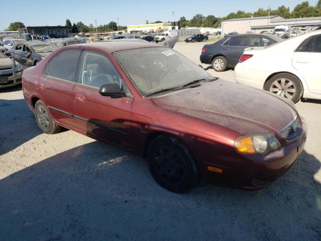 KNAFB161335105498 - 2003 KIA SPECTRA GS MAROON photo 4