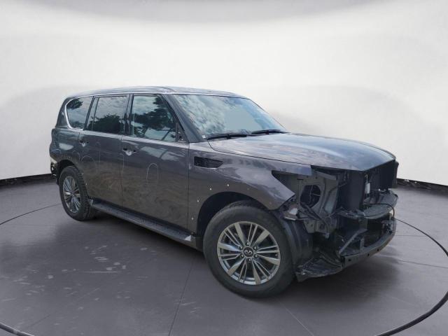 JN8AZ2AF4N9742062 - 2022 INFINITI QX80 LUXE GRAY photo 4