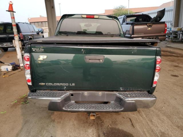 1GCDS136658217448 - 2005 CHEVROLET COLORADO GREEN photo 6