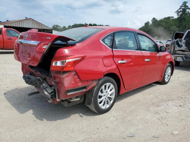 3N1AB7AP7JL621682 - 2018 NISSAN SENTRA S RED photo 3