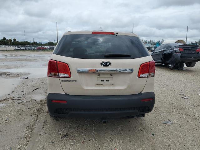 5XYKT3A14BG110457 - 2011 KIA SORENTO BASE BEIGE photo 6