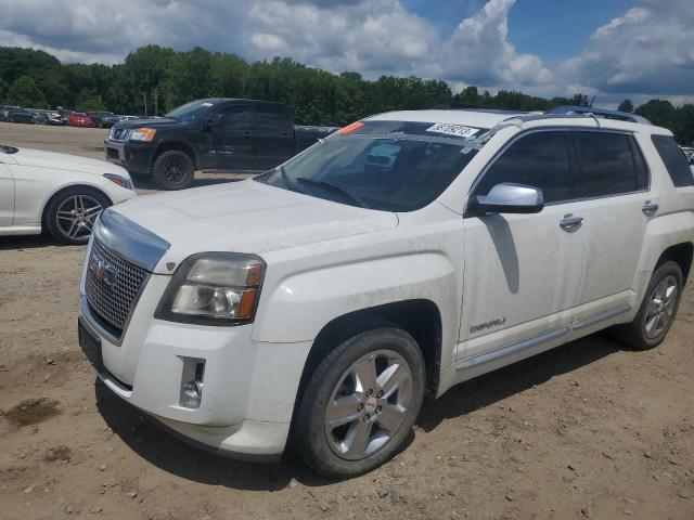 2GKALYEK8D6225482 - 2013 GMC TERRAIN DENALI WHITE photo 1