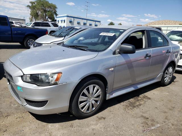 JA32U1FU4AU029359 - 2010 MITSUBISHI LANCER DE SILVER photo 1