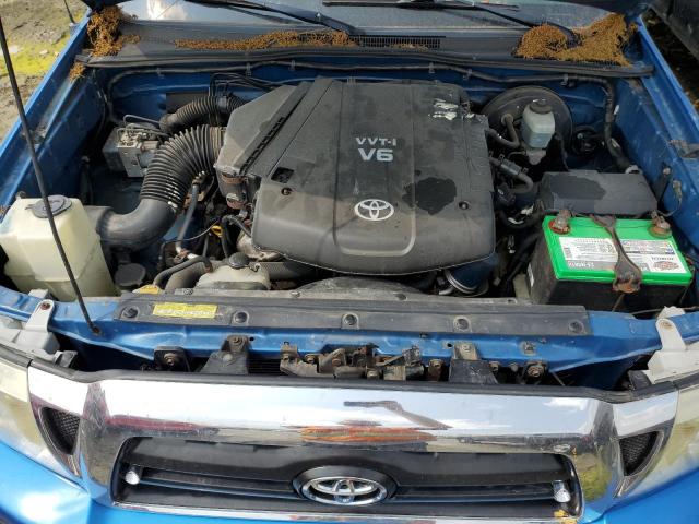 5TEUU42NX6Z166184 - 2006 TOYOTA TACOMA ACCESS CAB Көк фото 11
