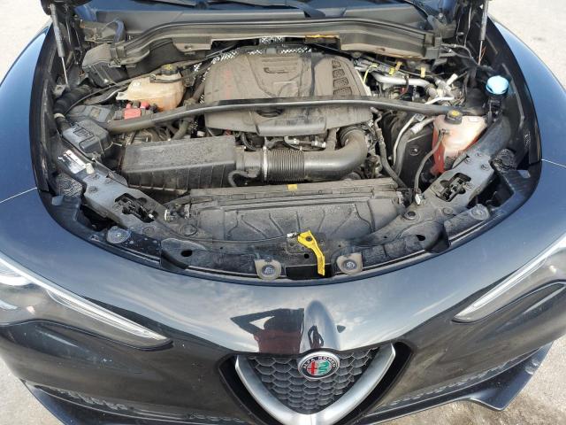 ZASFAKPNXJ7B90328 - 2018 ALFA ROMEO STELVIO SPORT Schwarz Foto 12