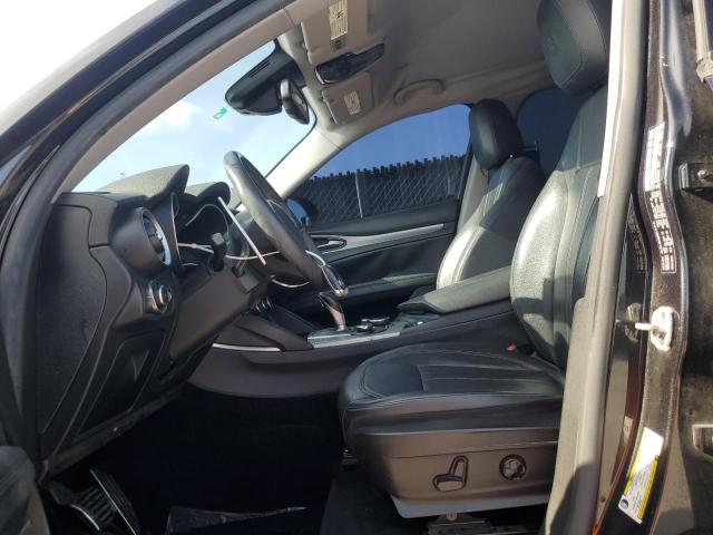 ZASFAKPNXJ7B90328 - 2018 ALFA ROMEO STELVIO SPORT Schwarz Foto 7