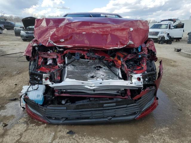 4T1C11AK6NU049313 - 2022 TOYOTA CAMRY LE RED photo 5