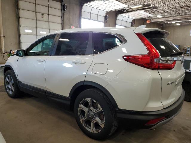 5J6RW2H89KA004079 - 2019 HONDA CR-V EXL WHITE photo 2