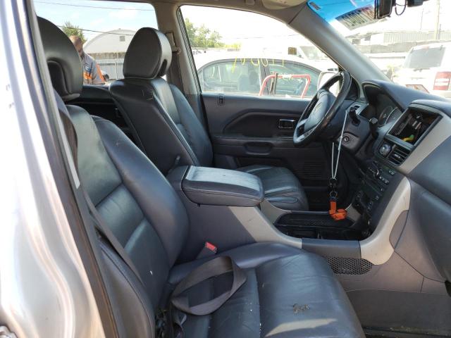 5FNYF18666B011398 - 2006 HONDA PILOT EX SILVER photo 5